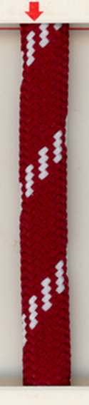 Pro Rope Hat - Dashed Pattern Rope