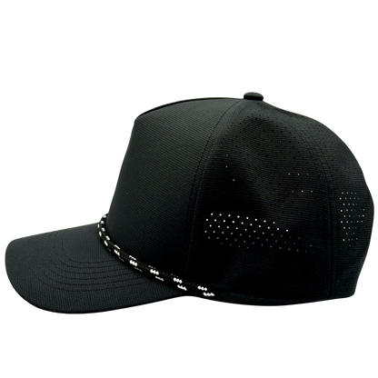 black pro rope hat profile transparent